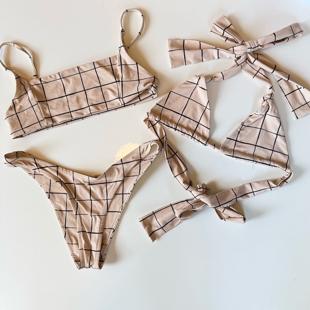 Stone Fox Swim Bikini w. 2 Tops!